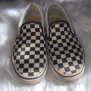 Checkered Vans